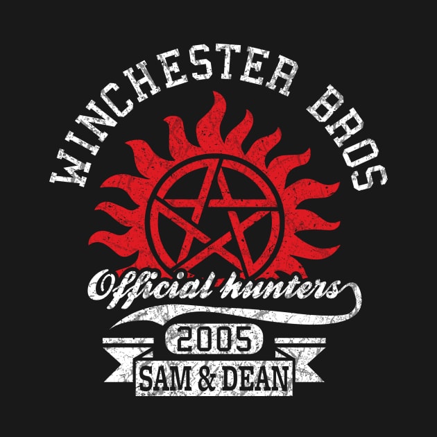 Winchester bros official hunters by Bomdesignz