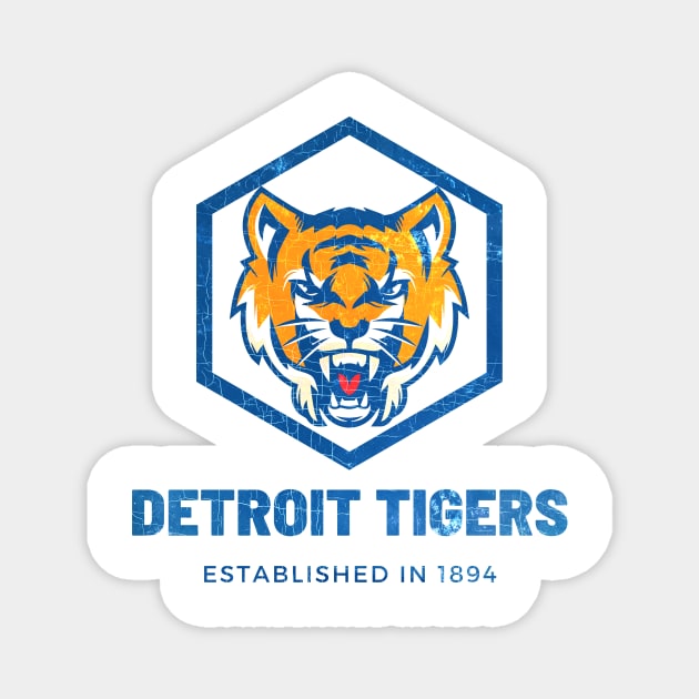 Detroit Tigers for baseball lovers 2022 season T-Shirt Magnet by ohsheep