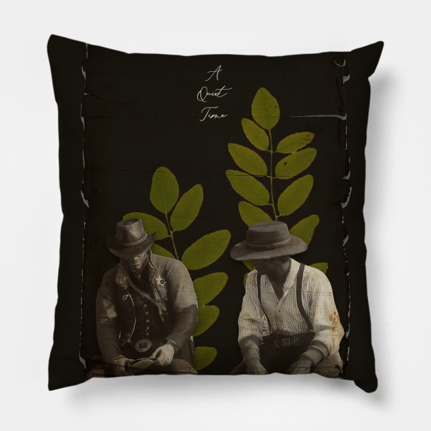 a quiet time Pillow by olympain