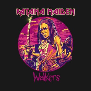 The Katana Maiden [alt. colors] T-Shirt