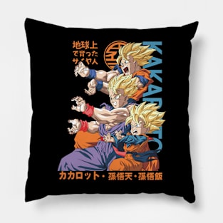 Saiyan Anime Fanart Pillow