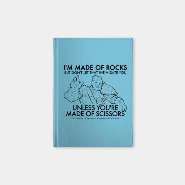 Korg Is Made Of Rocks Thor Ragnarok Marvel Notebook Teepublic