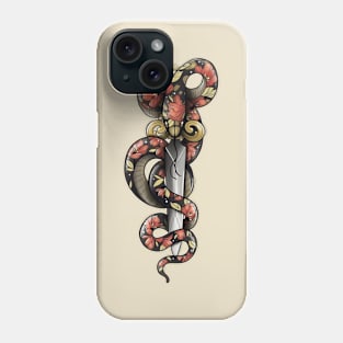 snake dagger Phone Case
