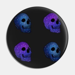 Galaxy Skull Pack - Blue/Purple Pin