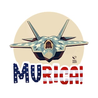 MURICA - Freedom by Air mail T-Shirt