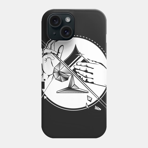 poker hand Phone Case by frederickpuragarcia