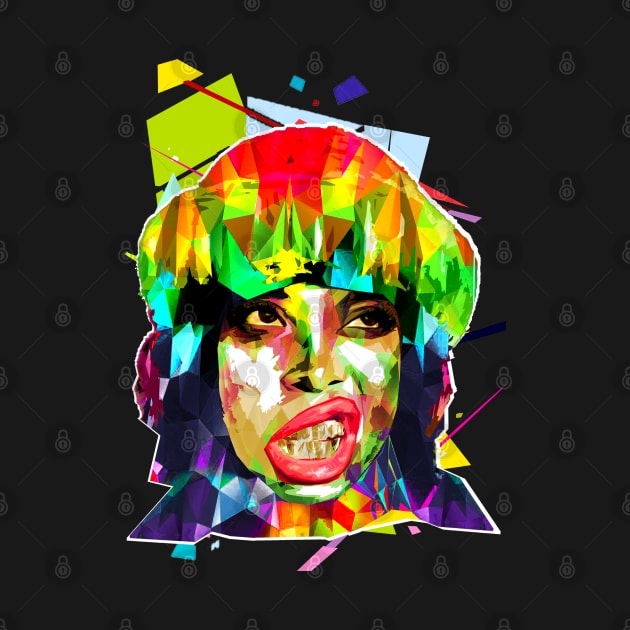 Erykah Badu - WPAP by GUN BARBAR