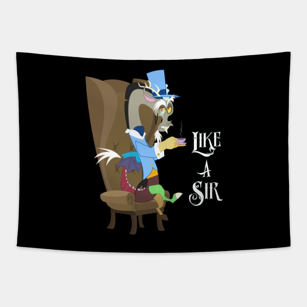 My Little Pony - Discord - Like a Sir Tapestry by Kaiserin