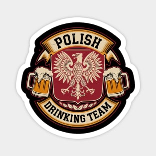 Dyngus Day Polska Eagle Drinking Lover Polish Drinking Team Magnet
