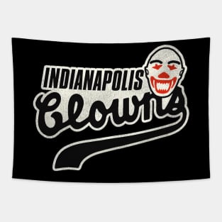 Indianapolis Clowns Baseball Team Tapestry