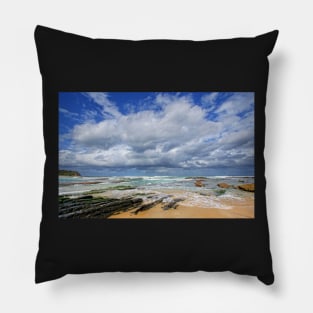 Bateau Bay Beach Pillow