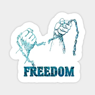 Break the Chains to FREEDOM Magnet