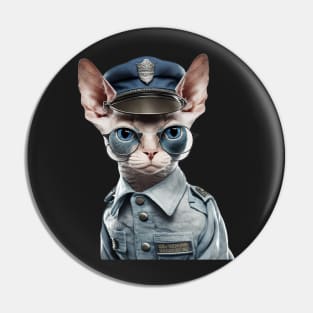 Police Devon Rex Pin