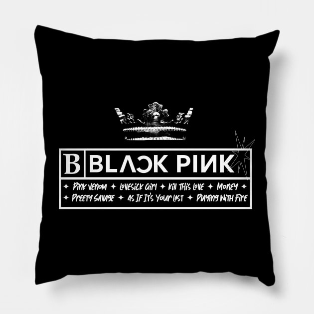 Blackpink In Your Area Pillow by Violenz