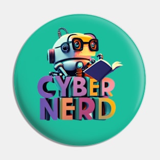 Cyber Nerd Pin