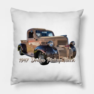 1947 Dodge Pickup Truck Pillow