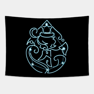 Furina Constellation Minimalist Tapestry