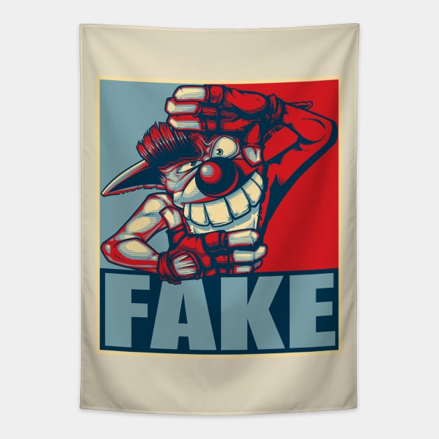 Fake Crash Campaign 2020 Tapestry by indiespiv