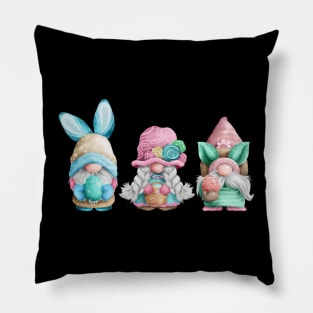 Gnomies Easter Eggs Pillow