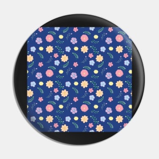 Floral Pattern Pin