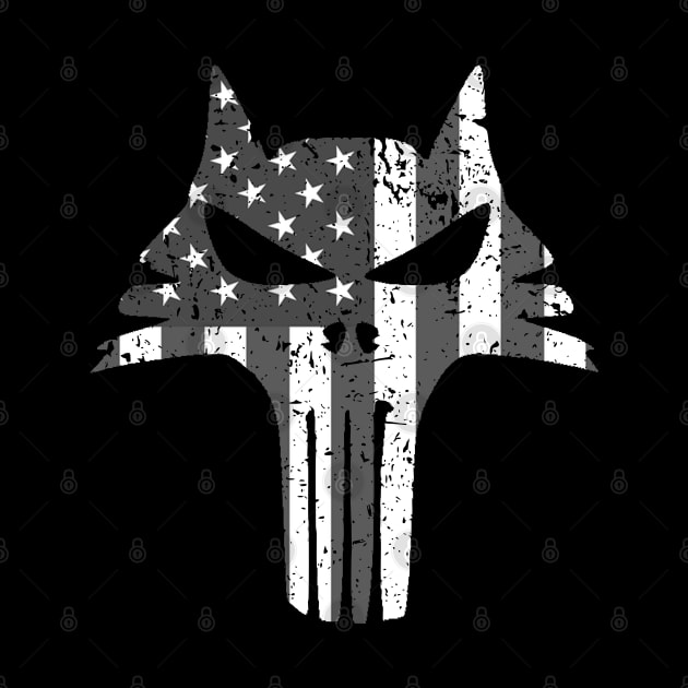 German Shepherd GSD Patriotic K9 (distressed) by TCP