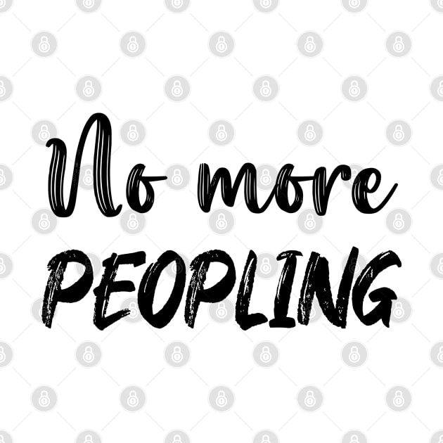 no more peopling by bisho2412