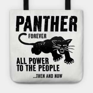 Black Panther Party, All Power To The People, Civil Rights, Black Lives Matter Tote