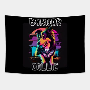 Graffiti Style - Cool Border Collie 2 Tapestry