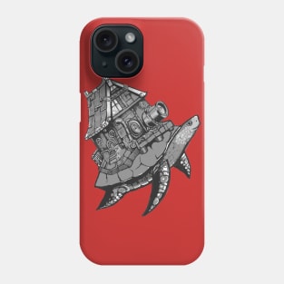 Sea turtle adventure house Phone Case