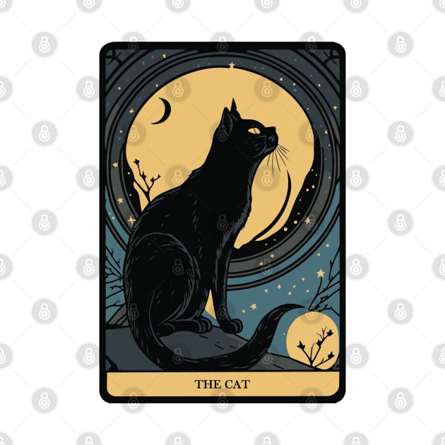 Tarot card "The cat" by AndyDesigns