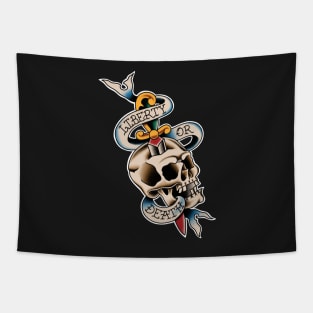 Liberty or Death Shirt Tapestry