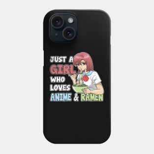 Anime And Ramen Manga Japan Kawaii Otaku Phone Case