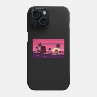 summer at the beach Phone Case