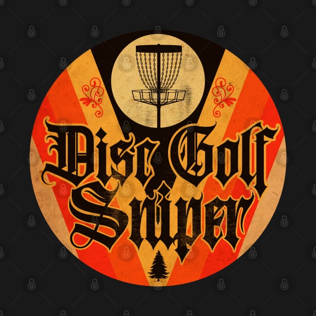 Disc Golf Sniper Classic by CTShirts