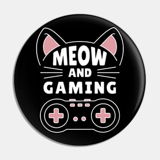 CAT & GAMING Pin