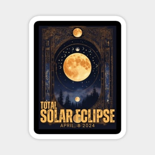 1001 NIGHT SOLAR ECLIPSE 2024 Magnet