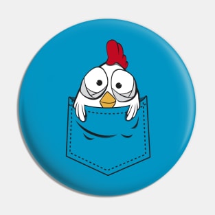 Chicken in pocket Pin