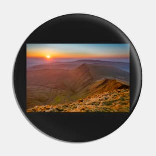 Sunrise over Cribyn, Brecon Beacons Pin