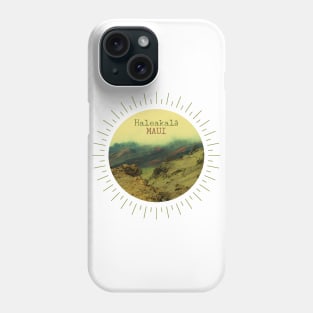 Haleakala National Park Maui Hawaii To travel is to live Phone Case