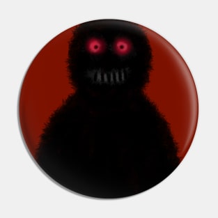 Black mistery monster Pin
