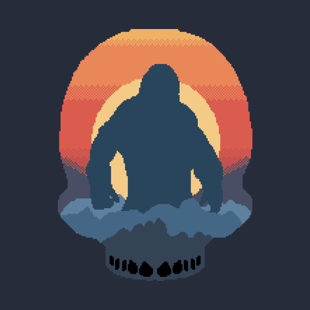 BIG APE Pixel Art by mozqueda