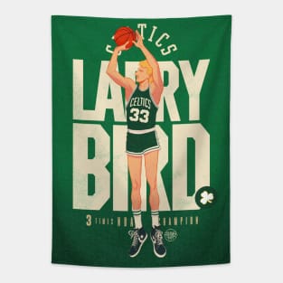 Larry Bird V2 Tapestry