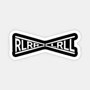 Paradiddle: RLRR LRLL Drum Rudiment Enthusiast Magnet