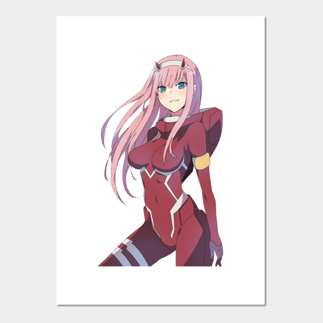 zero two darling in the franxx zero two darling in the franxx posters and art prints teepublic