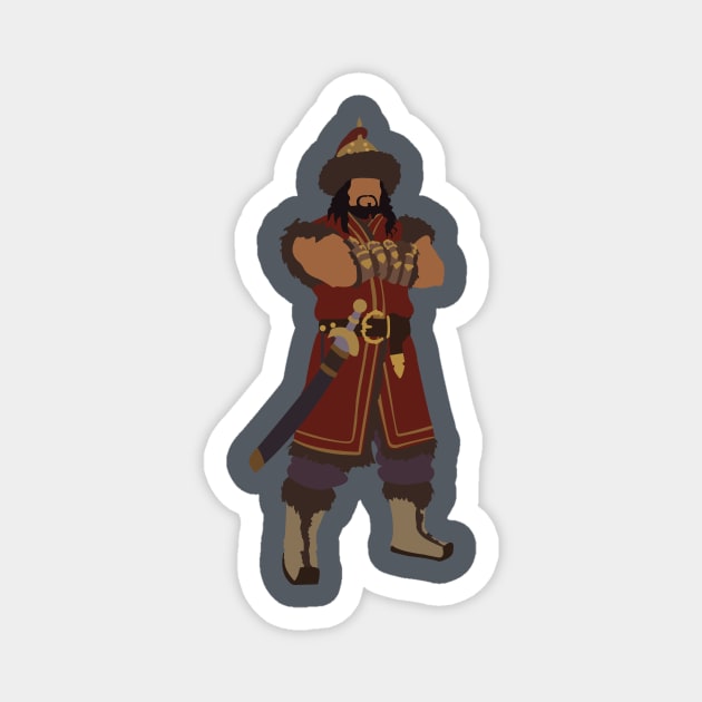 Attila the Hun Magnet by bloodruns4ever