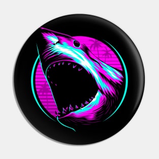 Retro Shark Pin