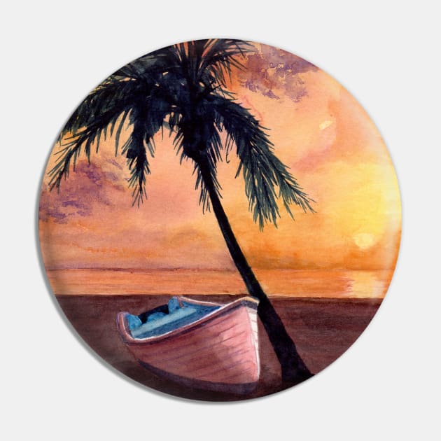 Sunset in the Tropics Pin by MMcBuck