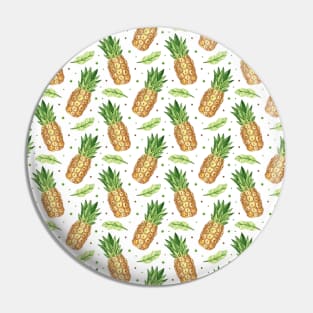 Pineapple Exotic Pattern Pin