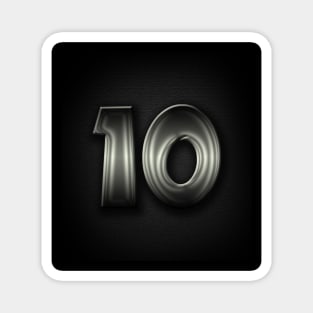 Number 10 Magnet