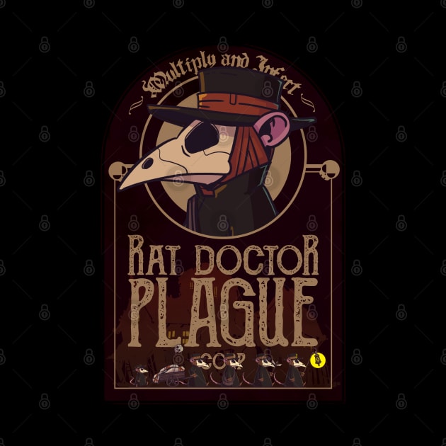 Rat plague doctors, black plague by ArtUrzzz